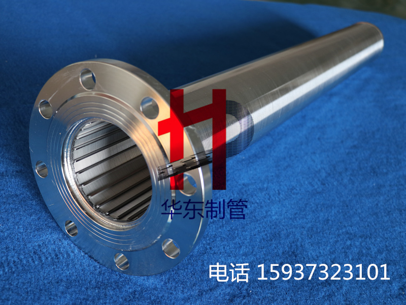 高品质十字型鱼刺型不锈钢中排楔形绕丝筛管